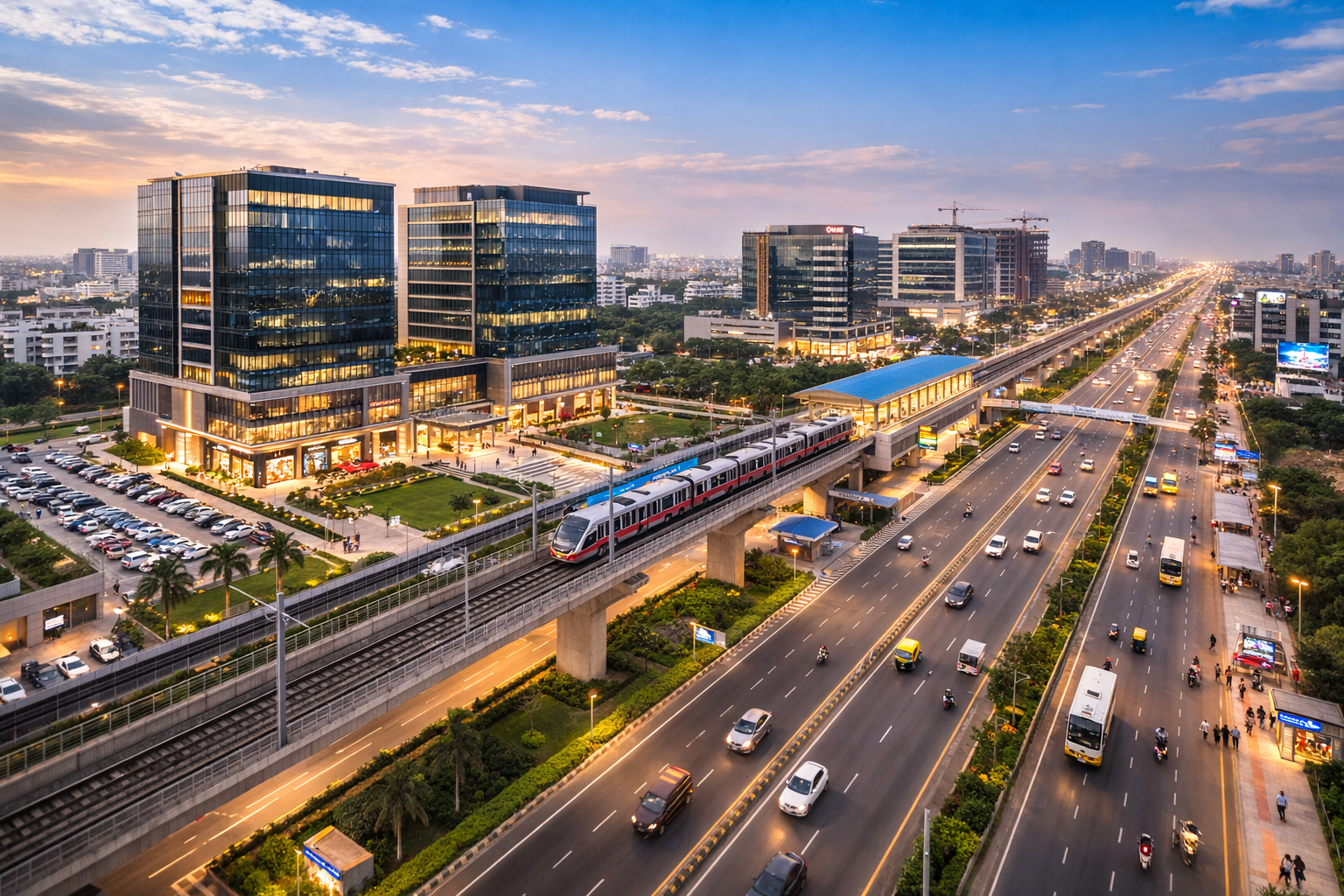 Strategic Location: Office Space Near SG Highway